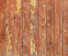 Fototapeta premium Old wooden boards on the fence
