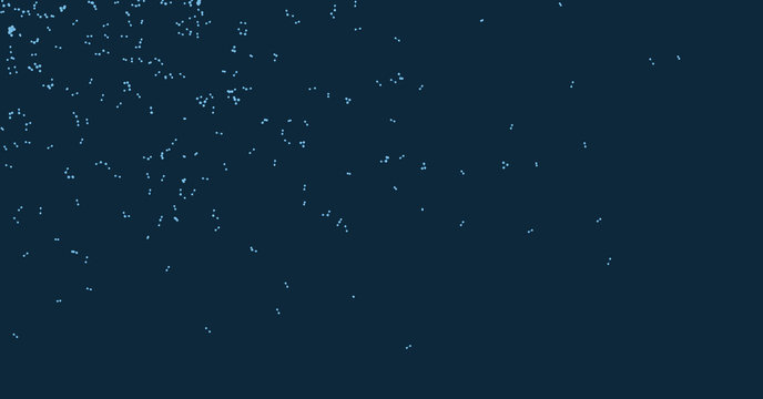 Procedural Network Mesh Art background illustration