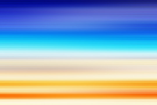 Horizontal parallel straight light lines. Movement concept modern art gradient illustration/background.