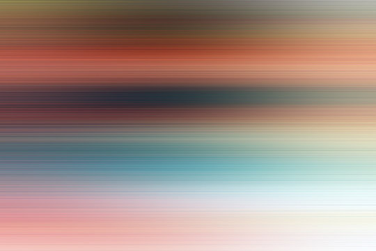 Horizontal parallel straight light lines. Movement concept modern art gradient illustration/background.