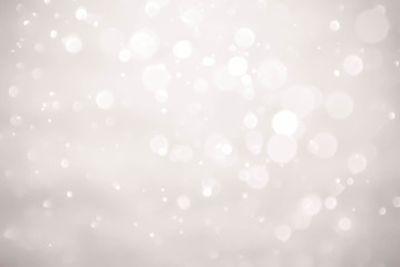 Abstract bokeh lights with soft light background. Blur wall.