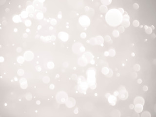 white bokeh lights defocused.Abstract bokeh lights with soft light background. Blur wall.