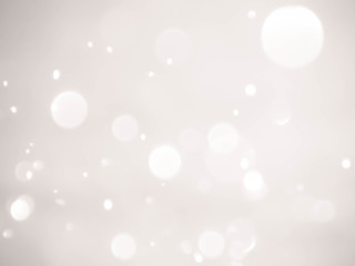 white bokeh lights defocused.Abstract bokeh lights with soft light background. Blur wall.