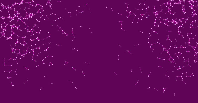 Procedural Network Mesh Art background illustration