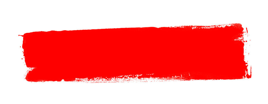 Grunge Banner mit roter Farbe als Hintergrund