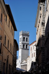 Fototapeta na wymiar Scorci di Assisi