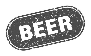 beer sign. beer grunge black stamp. Label