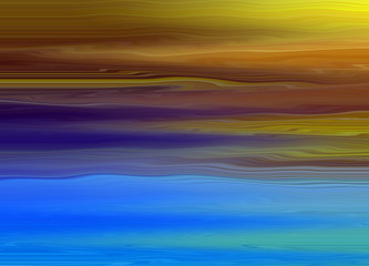 Wavy abstract color mixture artistic background