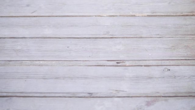 Big White wooden plank wall texture background with place for your text. Full HD video motion 1920x1080