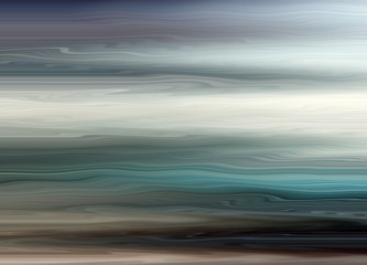 Paintlike horizontal abstract texture of mixed colours. Smooth artistic background showing a concept of motion, speed, blending.