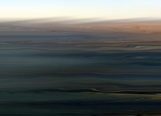 Obraz premium Paintlike horizontal abstract texture of mixed colours. Smooth artistic background showing a concept of motion, speed, blending.
