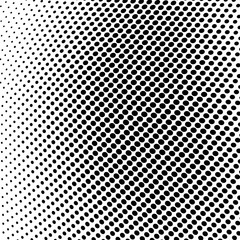 Halftone texture wave. Abstract pattern of dots. Template for printing on tissue packaging paper. Monochrome background