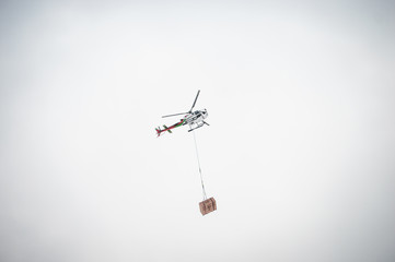 Helicopter delivery