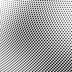 Halftone texture wave. Abstract pattern of dots. Template for printing on tissue packaging paper. Monochrome background