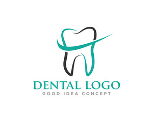 Medical Dental Logo Design Vector