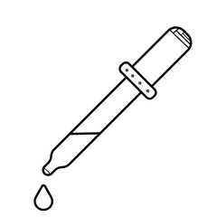 dropper icon vector illustration photo