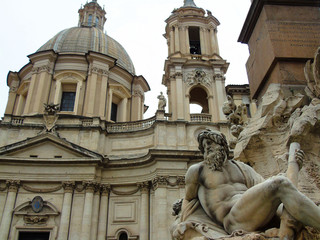 Fototapeta na wymiar Fontana in Rome