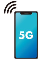 5Gのスマホ　発信