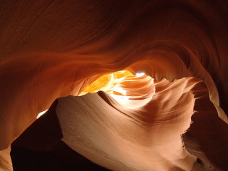 Glowing Orange Walls Antelope Canyon, Arizona, USA Hiking Tour
