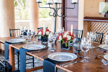 table in restaurant