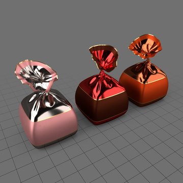 Wrapped candies
