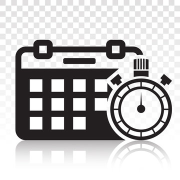 recommend clip art: Calendars / appointment schedule flat icon icon for apps and websites on a transparent background.