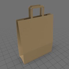 Paper bag with handles 3