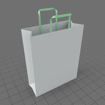 Paper bag with handles 1