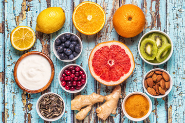 Superfoods for Immunity boosting and cold remedies