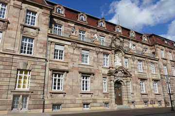 Fototapeta na wymiar Altes Stadthaus in Speyer am Rhein