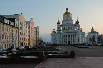 the cathedral and the square in front of it