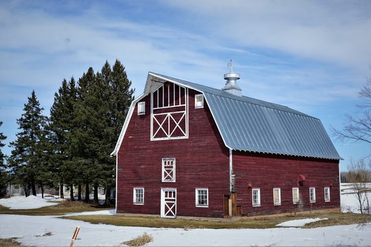 Old Barn in Country