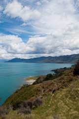 Fototapeta na wymiar Lake Hawea South Island New Zealand