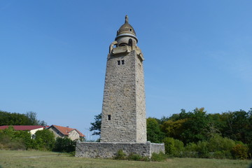 Fototapeta na wymiar Bad Kissingen Aussichtsturm Wittelsbacher Turm 