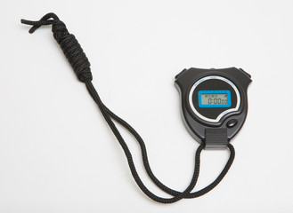 stop-watch or stopwatch isolated on white . Sport stopwatch 