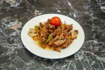 Turkish meat food from turkish cuisine