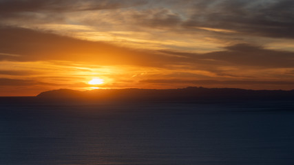 Fototapeta premium Catalina Island at Sunset