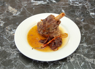 Turkish meat food from turkish cuisine