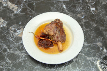 Turkish meat food from turkish cuisine