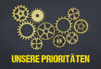 Unsere Prioritäten