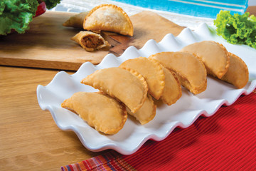 Homemade Stuffed Beef Empanadas