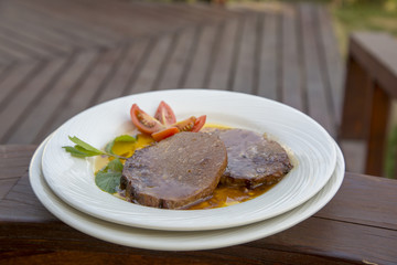 Turkish meat food from turkish cuisine