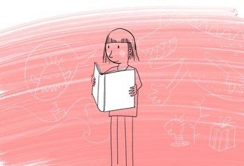 B&uuml;cher regen die Fantasie an