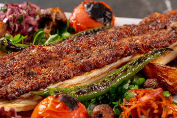 Turkish meat food from turkish cuisine