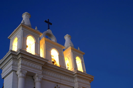 C&uacute;pulas de la Iglesia de Guadalupe, Comitan de Dom&iacute;nguez, Chiapas