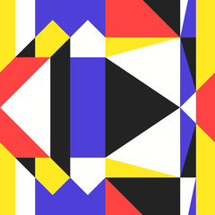 Obraz premium vector modern geometric seamless pattern