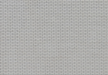 The unique texture of the wall of a house built of white smooth brick