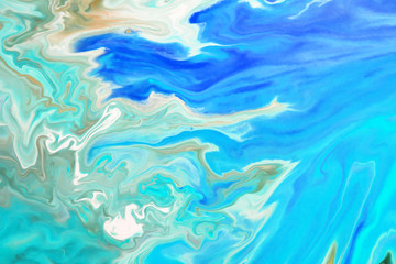 acrylic abstract flowing mixed paints.Colorful background