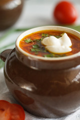 A delicious summer soup, the national soup