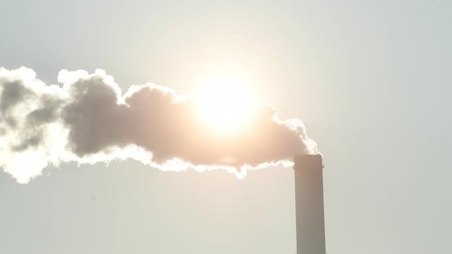 smoke from chimney